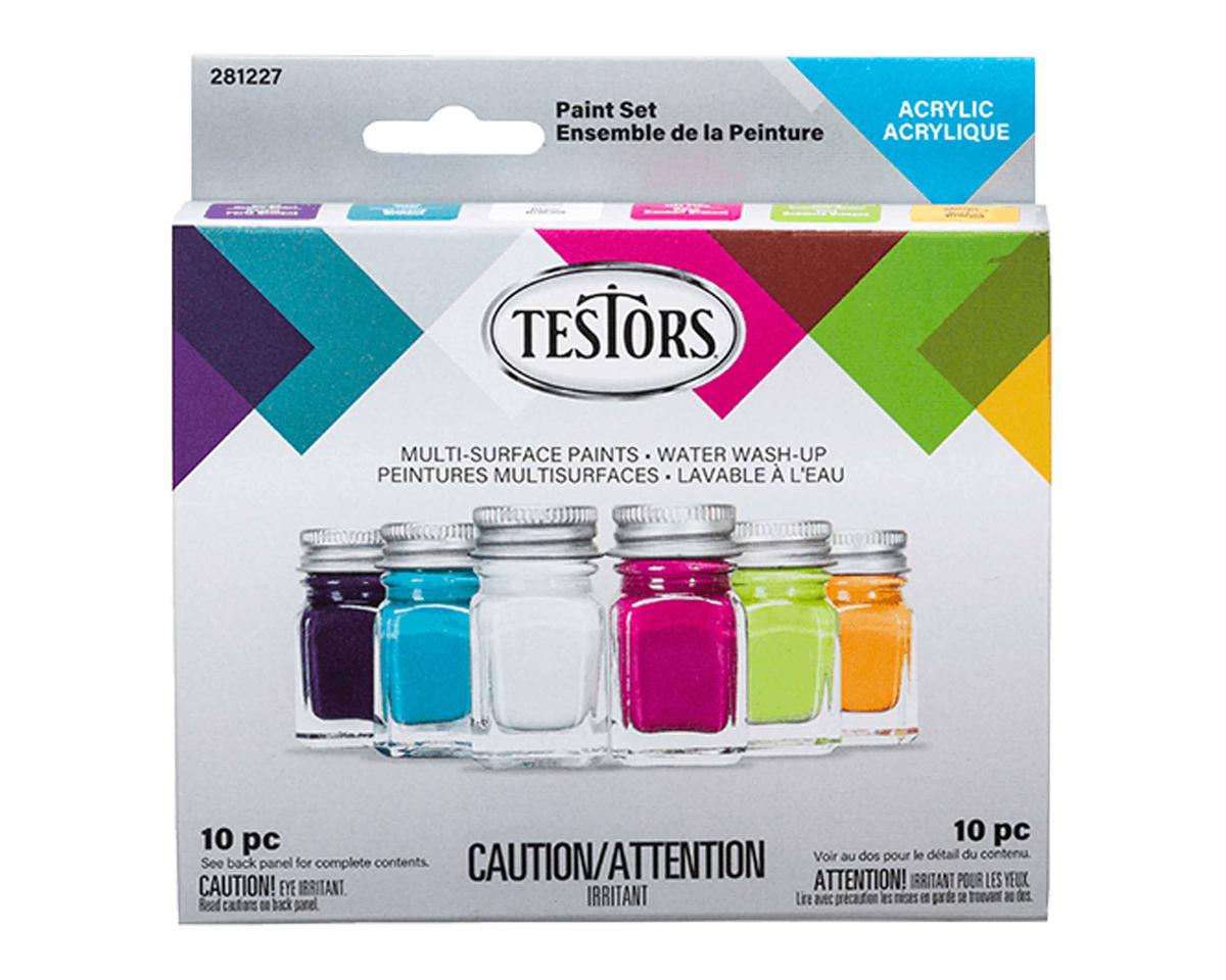 TES281227 Trend Acrylic Paint - 6 Piece