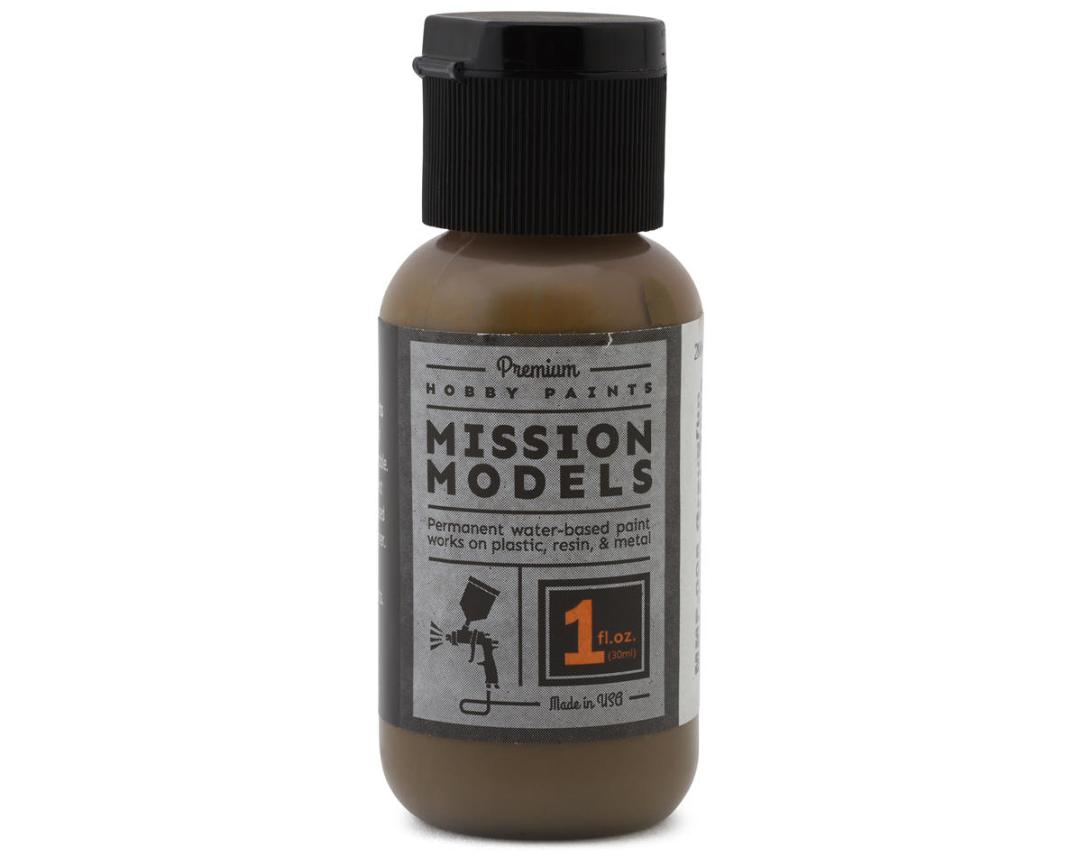 MMP008 1 oz Acrylic Hobby Paint - Grau Grun Khaki Brun RAL 7008