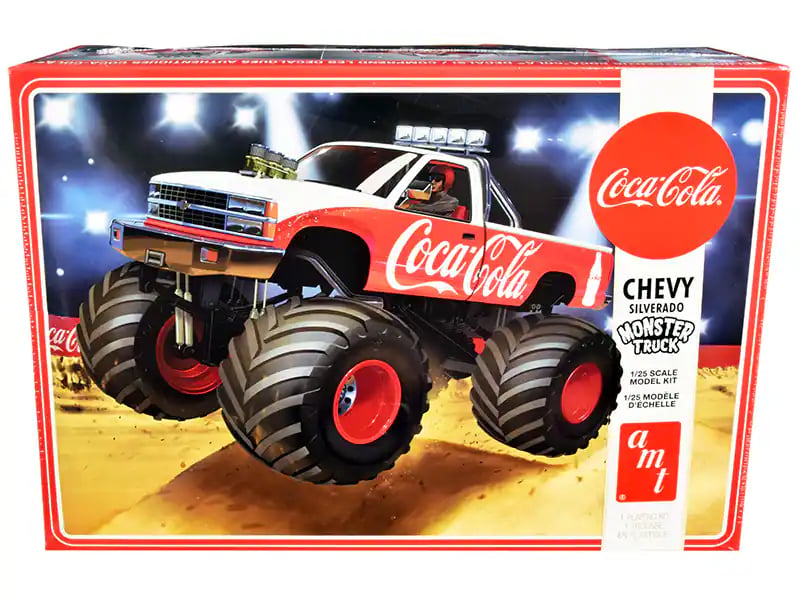 AMT1184 1-25 Scale 1988 Chevy Silverado Pickup Model Car Kit