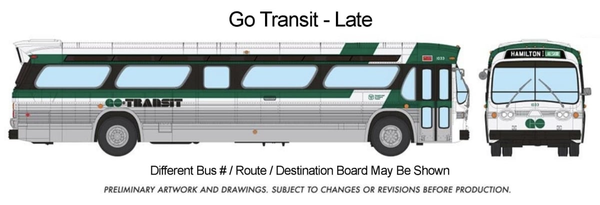 RAP753110 No.1046 Ho Scale Go-Lite   Look Model Bus