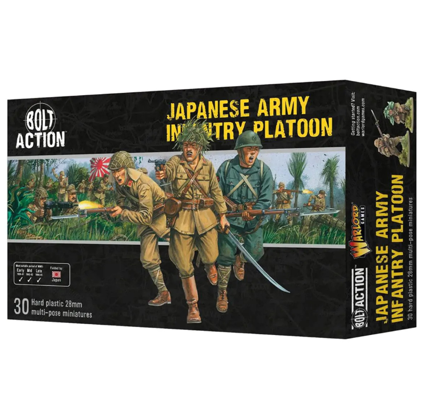 WRL402016003 Imperial Japanese Army Infantry Platoon Figure Model Kit