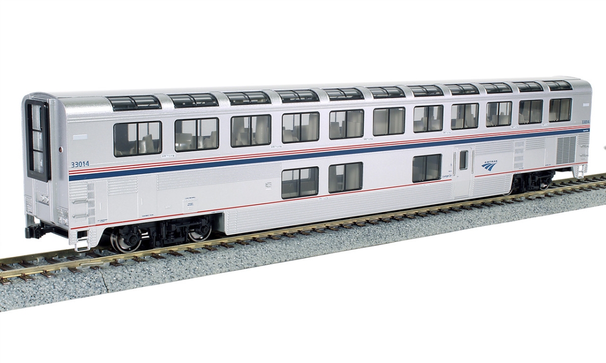 KAT356066 No.33003 Ho Scale AMT Streamliner Long Coach Passenger Model Car