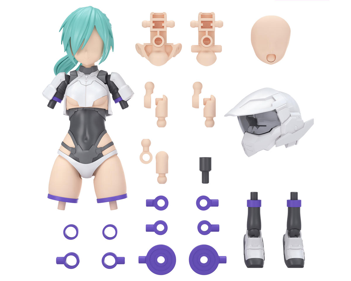 BAS2773807 30MS Option Parts Set Custom Accessories Figure Model Kit - 22 Piece
