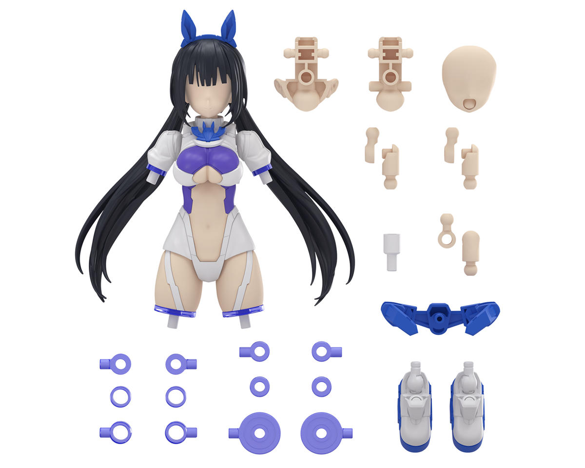 BAS2783946 30MS Option Parts Set Custom Accessories Figure Model Kit - 21 Piece