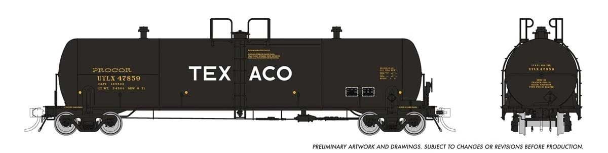 RAP135020A Ho Scale UTLX Procore 20K Train Tank Car