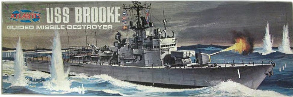 AANM8295 1-310 Scale USS Brooke DDG-1 Model Ship Kit