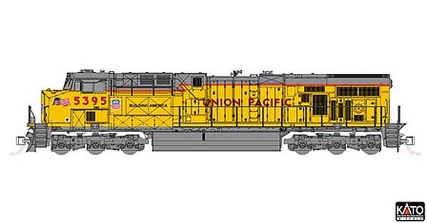 KAT1768965 N Scale Union Pacific ES44AC No.5395 Model Train