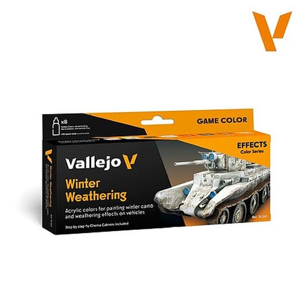 VLJ70263 18 ml Winter Weathering Model Color Paint Set