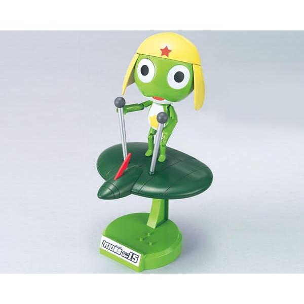 BAS1141855 Keroro Gunso 1-6 Scale SGT. Frog Version 1.5 Plastic Model Kit with Flying Board
