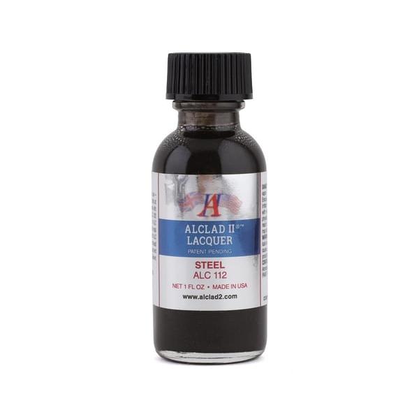 ALC112 Lacquers Steel Lacquer Airbrush Paint - 1 oz