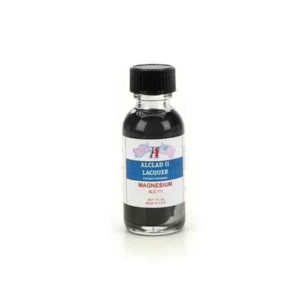 ALC111 Lacquers Magnesium Lacquer Airbrush Paint - 1 oz
