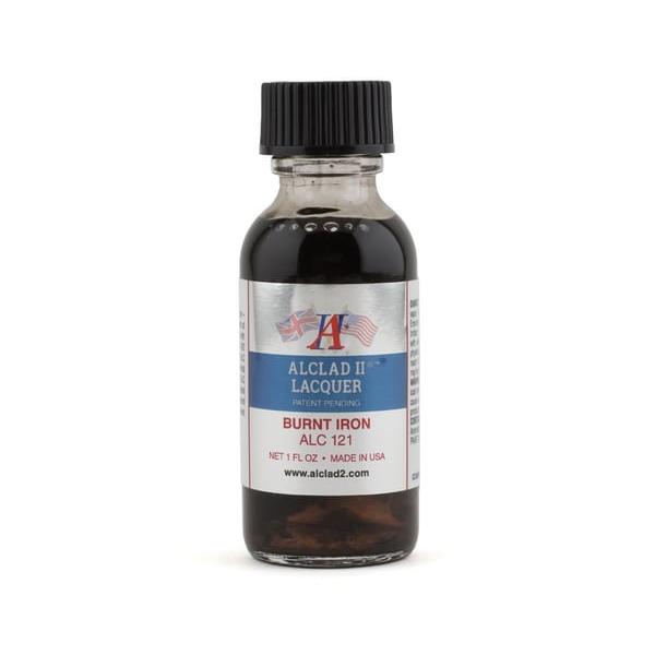 ALC121 Lacquers Burnt Iron Lacquer Airbrush Paint - 1 oz