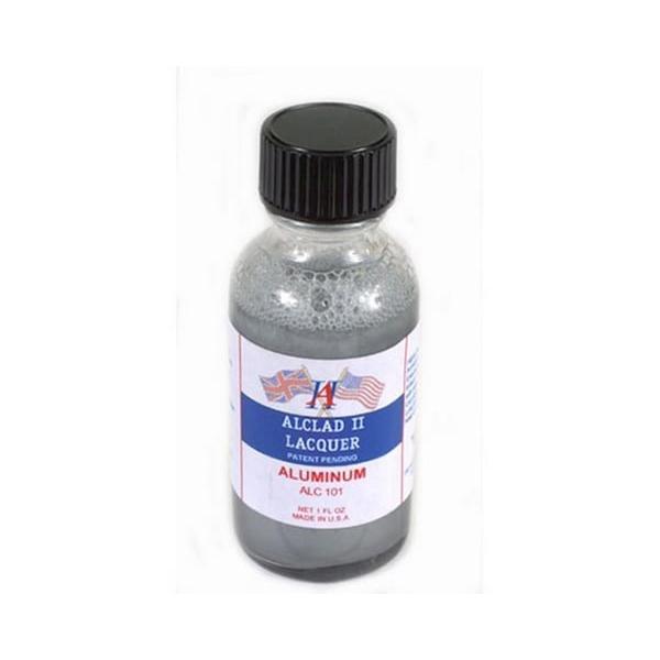 ALC101 Lacquers Aluminum Lacquer Airbrush Paint - 1 oz
