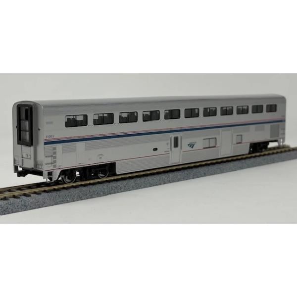 KAT356094 HO Scale Amtrak Superliner I Coach-Baggage Phase VI No.31003 Passenger Train Car