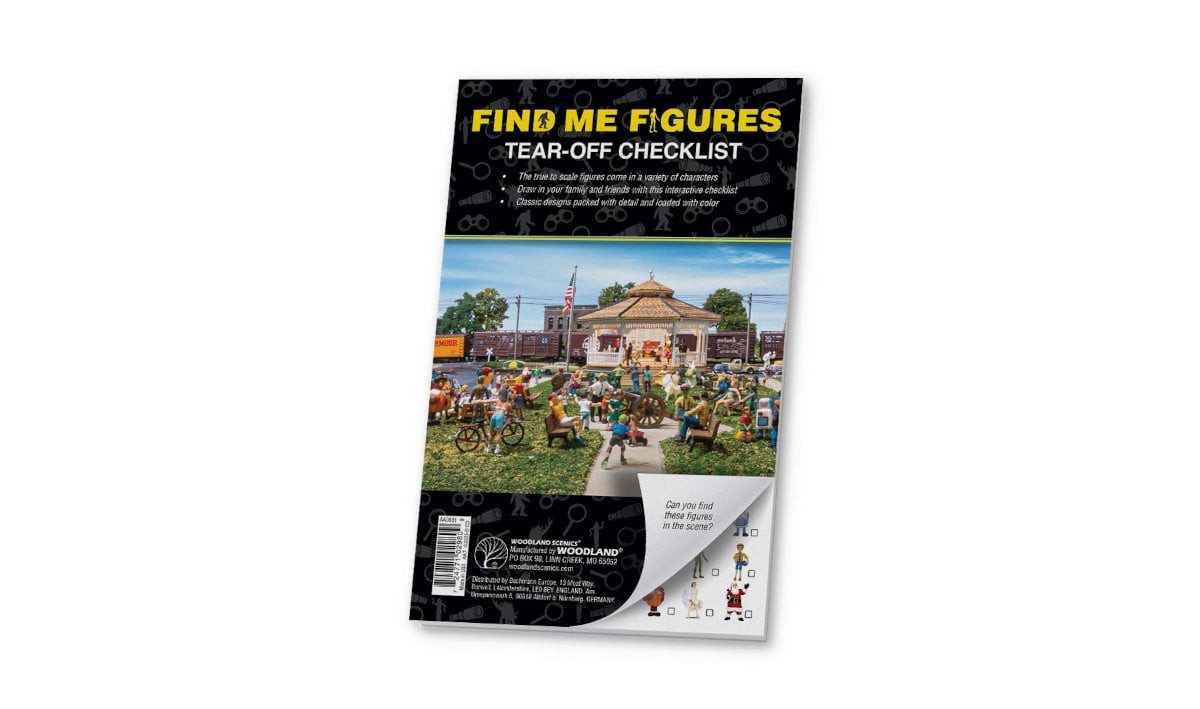 WOO2875 Find Me Figures Checklist Tablet