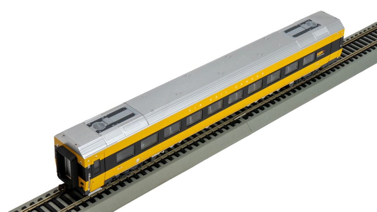 BAC74518 HO Scale VIA Rail Canada Siemens Venture Coach No.2817 Passenger Model Train