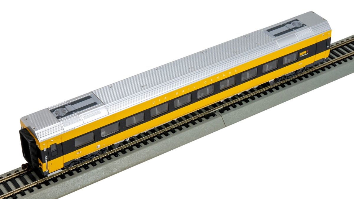 BAC74519 HO Scale VIA Rail Canada Siemens Venture Coach No.2917 Passenger Model Train