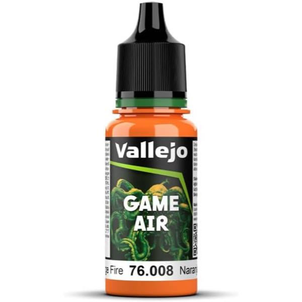 VLJ76008 18 ml Orange Fire Game Air Paint Bottle