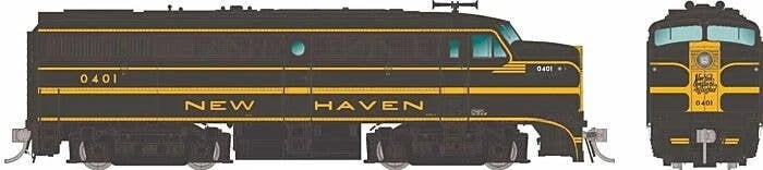 RAP37564 HO Scale   Haven Alco FA-1 No.0410 DCC & Sound Model Train