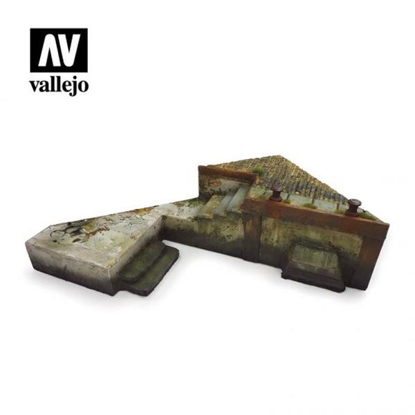 VLJSC115 1-35 Scale Dock Section Resin Diorama Base