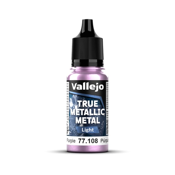 VLJ77108 18 ml True Metallic Metal Paint, Amethyst Purple Light