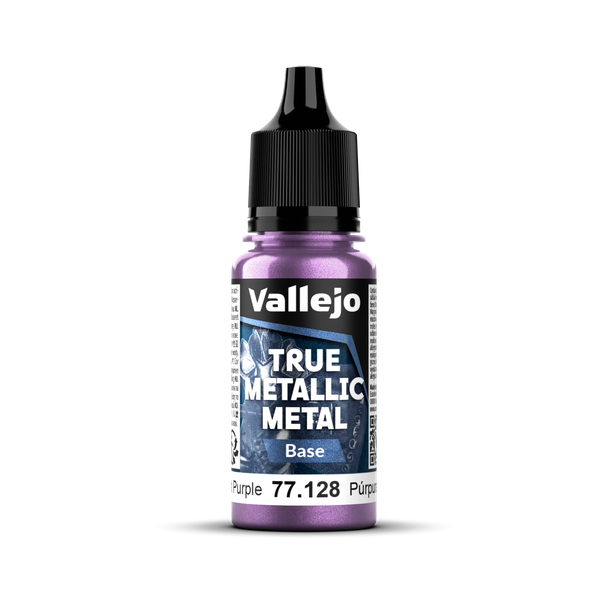 VLJ77128 18 ml True Metallic Metal Paint, Amethyst Purple Base