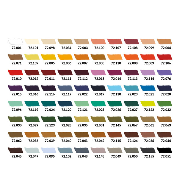 VLJ72180 18 ml Game Color Foundation Case - 80 Colors