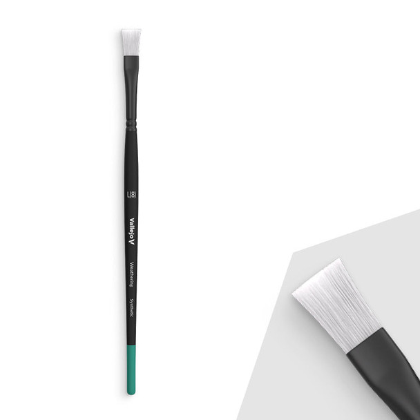 VLJB09003 Weathering Flat Synthetic Brush - Size No.8 Large