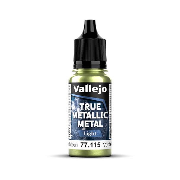 VLJ77115 18 ml True Metallic Metal Paint, Amber Green Light