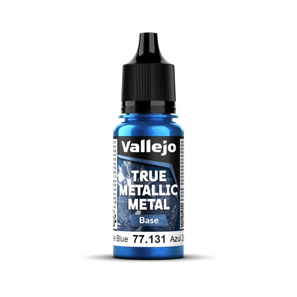 VLJ77131 18 ml True Metallic Metal Paint, Sapphire Blue Base