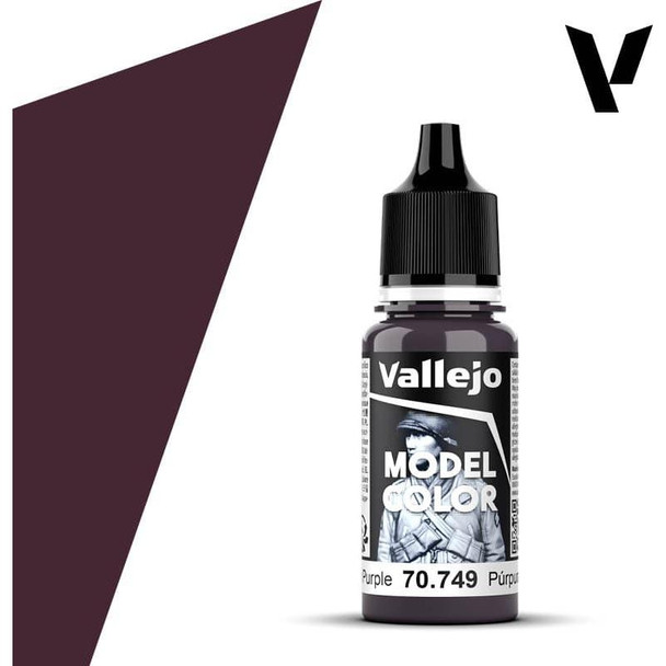 VLJ70749 18 ml Model Color Paint, Dark Purple
