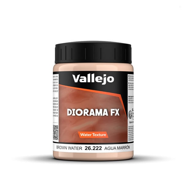 VLJ26222 200 ml Diorama Effects Water Textures, Brown Water