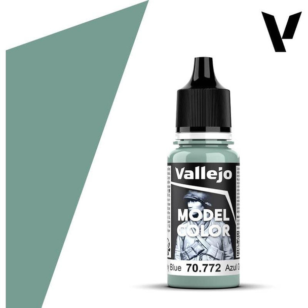 VLJ70772 18 ml Model Color Paint, Medium Grey Blue