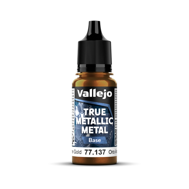 VLJ77137 18 ml True Metallic Metal Paint, Arcane Gold Base