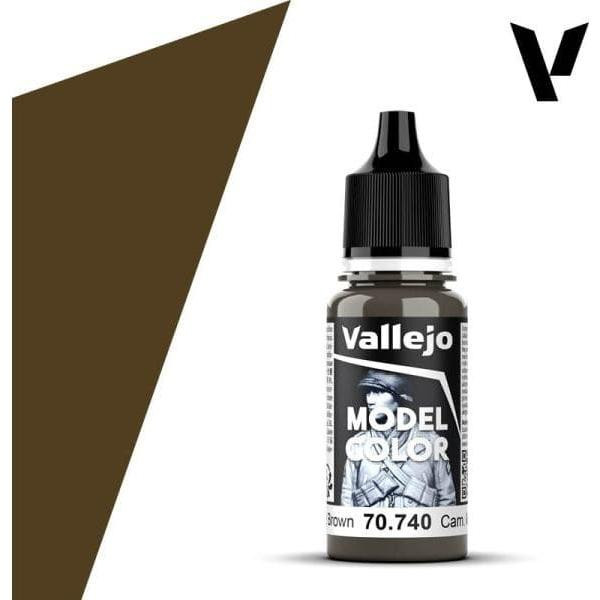 VLJ70740 18 ml Model Color Paint, Camouflage Middle Brown