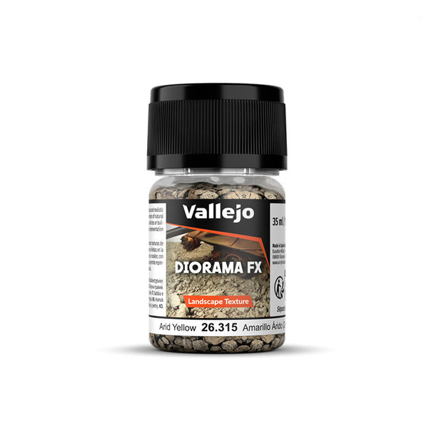 VLJ26315 2-5 mm Landscape Diorama Effects, Arid Yellow