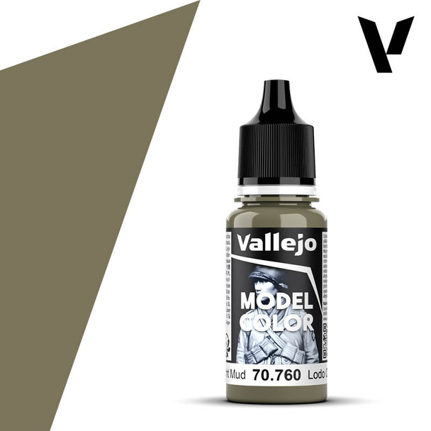 VLJ70760 18 ml Model Color Paint, Light Mud