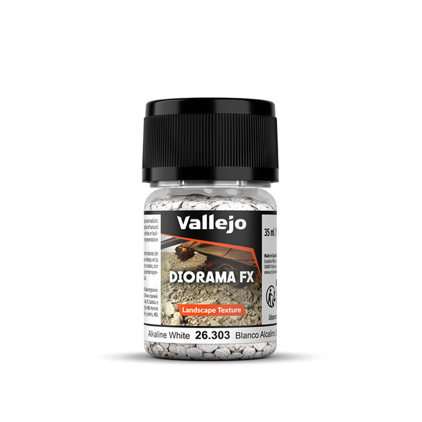 VLJ26303 2-5 mm Landscape Diorama Effects, Alkaline White
