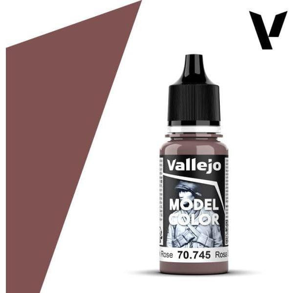 VLJ70745 18 ml Model Color Paint, Dark Rose