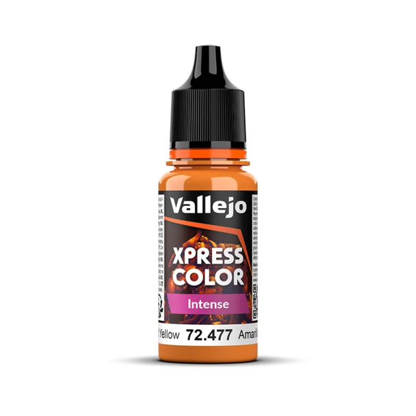 VLJ72477 18 ml Xpress Color Acrylic Paint, Intense Dreadnought Yellow