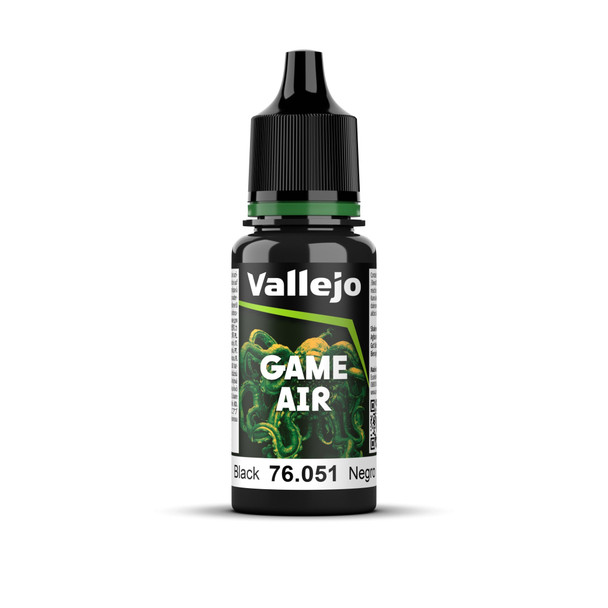 VLJ76051 18 ml Game Air Acrylic Paint, Black