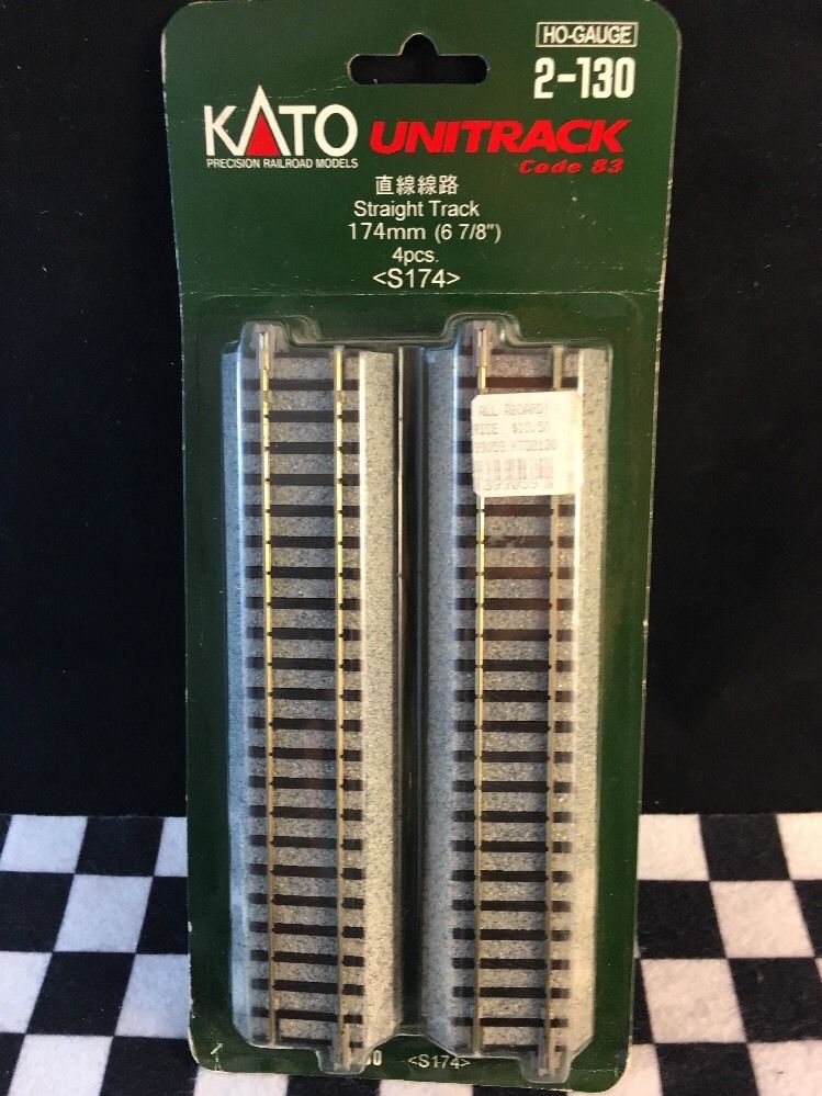 KAT2-130 174 mm Straight Track - Pack of 4