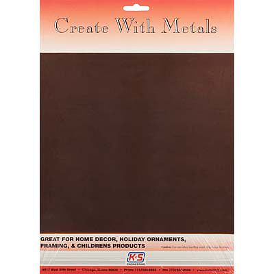 Picture of K&S Engineering K-S6535 9 x 12 in. Punch Metal Copper Sheet