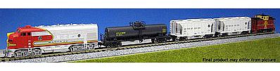 N Scale Diesel Freight Train Set - Standard DC