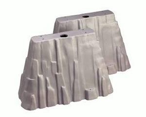 LNL12744 Rock Piers - Set of 2