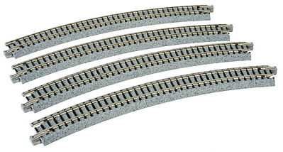 30 Degree Curved Roadbed Track Section Unitrack