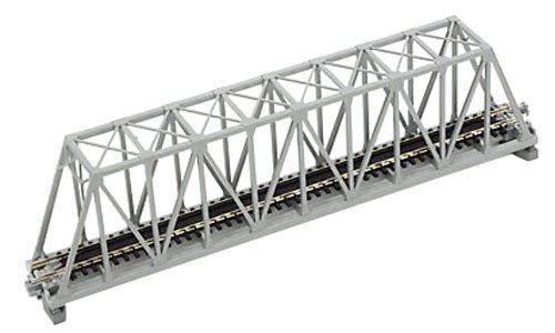 KAT20-433 N Scale Single Truss Bridge - Silver