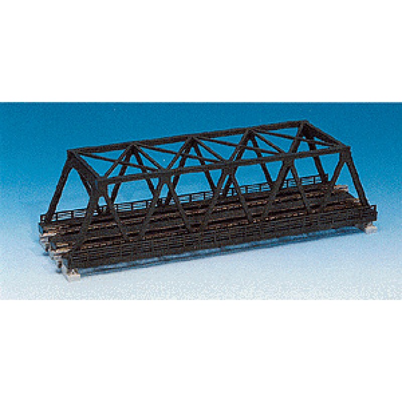 KAT20-437 N Scale Double Truss Bridge - Silver