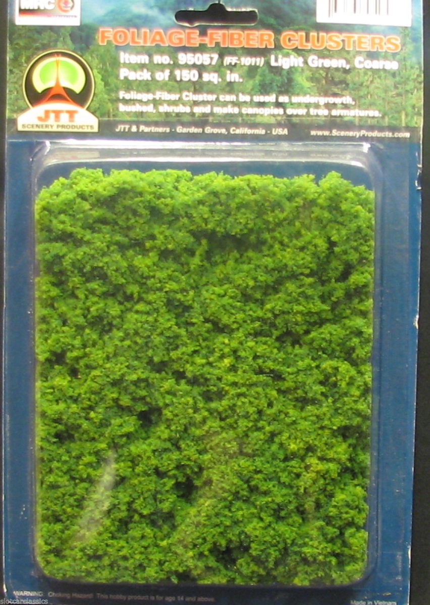 JTT95057 Fiber Cluster Coarse Light Green