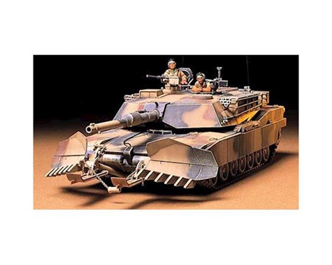 TAM35158 1-35 US M1A1 Abrams with Mine Plow - Tank Model Kit